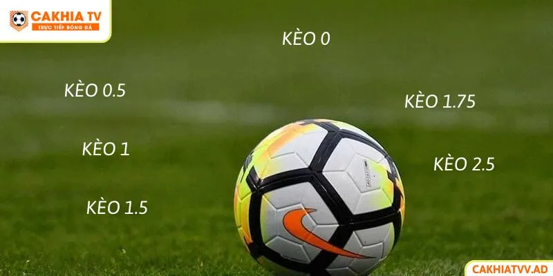 Các loại kèo châu Á phổ biến
