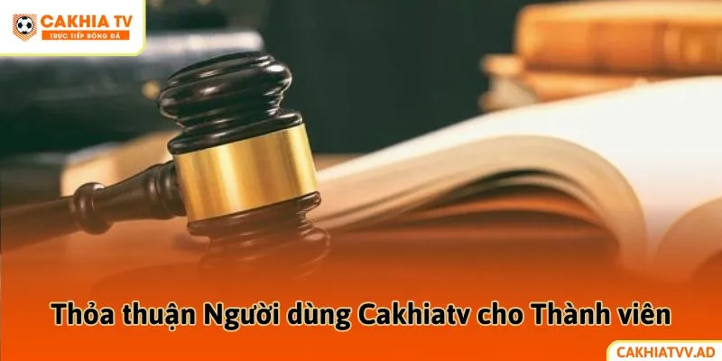 Thỏa thuận Người dùng Cakhiatv cho Thành viên